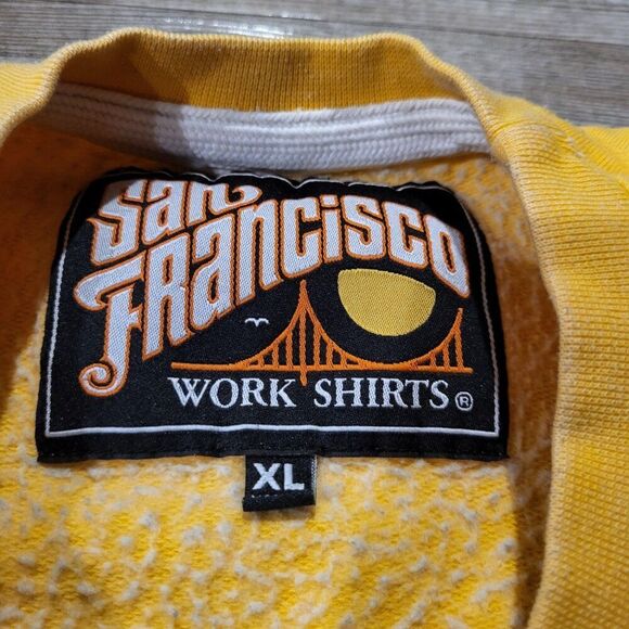 San Francisco Work Shirts NEW YORK Crew Neck Sweatshirt Women's Size XL - Picture 3 of 7